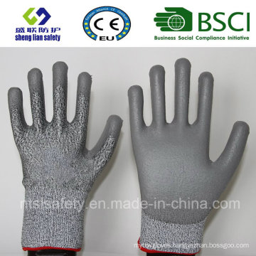 Cut Resistant Safety Work Glove with PU Coated